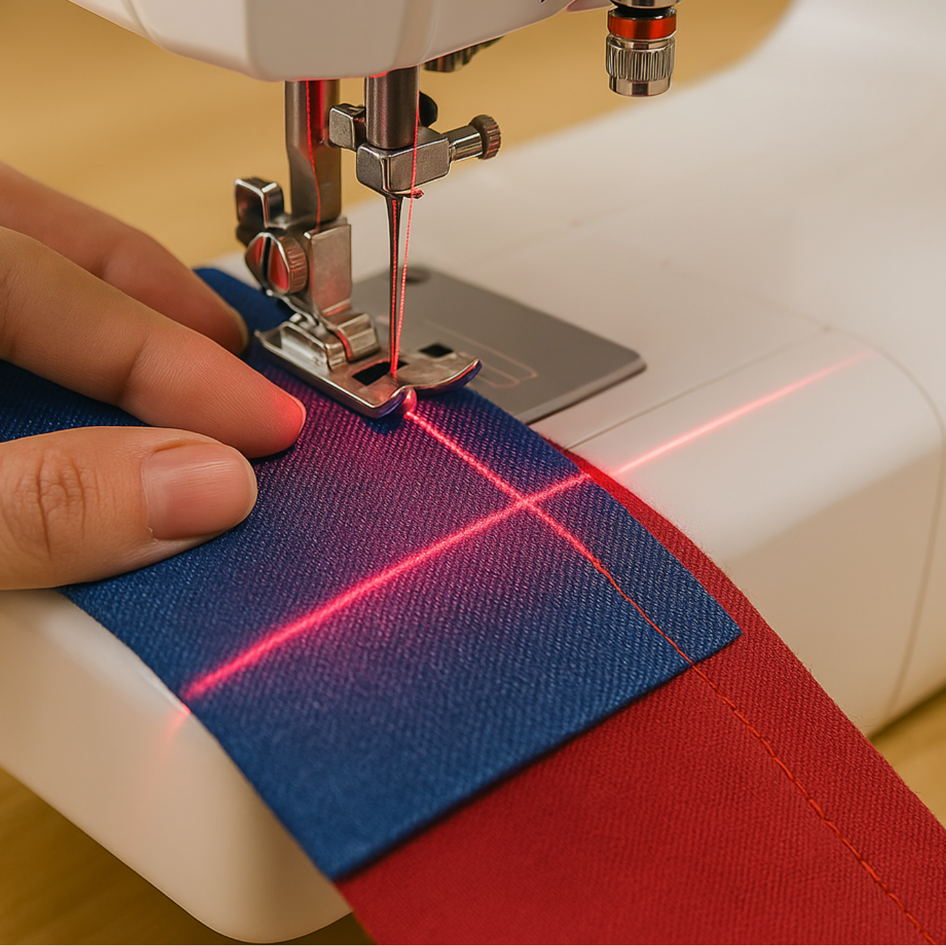 StitchLaser™ – Präzisionstechnik für perfekte Näharbeiten