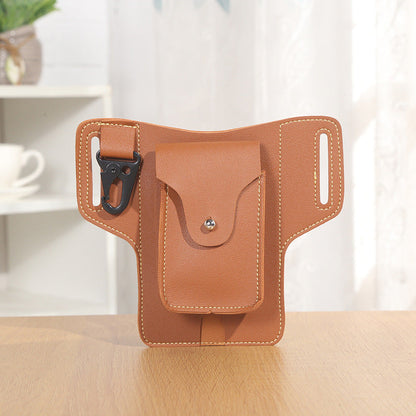 VersaBag™ | Multifunctional leather cell phone belt bag 