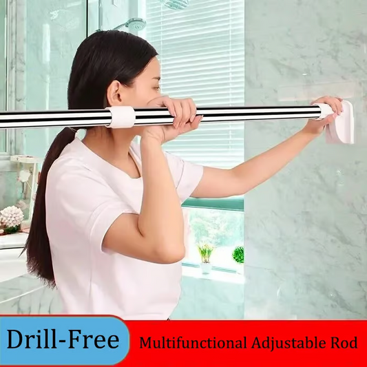 Drill-Free™ Adjustable Telescopic Pole