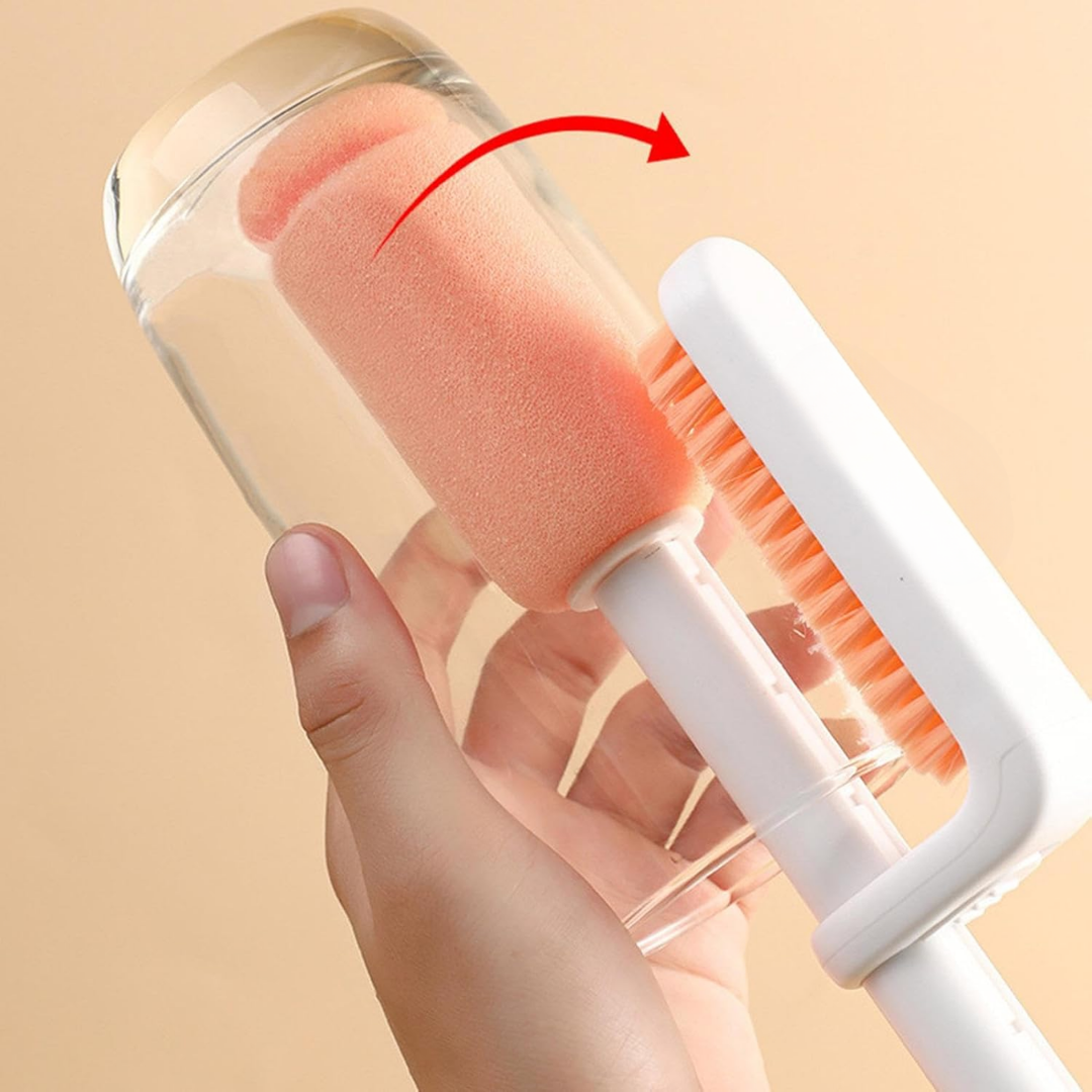 3-in-1 Multifunktionale Flaschenreinigungsbürste