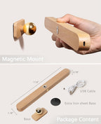 Einfache magnetische Lampe für sanftes, natürliches Licht überall