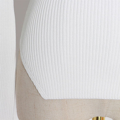 Ayesha™ | Loose-knit V-neck sweater