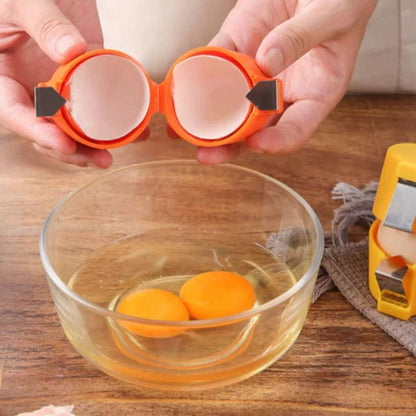 EggCracker™ | Efficient Eggshell Opener and Separator [1+1 Free]