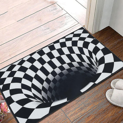 FloorMat™ | 3D Ered Optical Illus Doormat