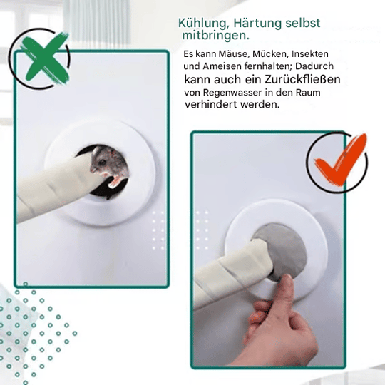 SealMend - Schnell Lecks und Risse stoppen ohne Werkzeug zu verwenden