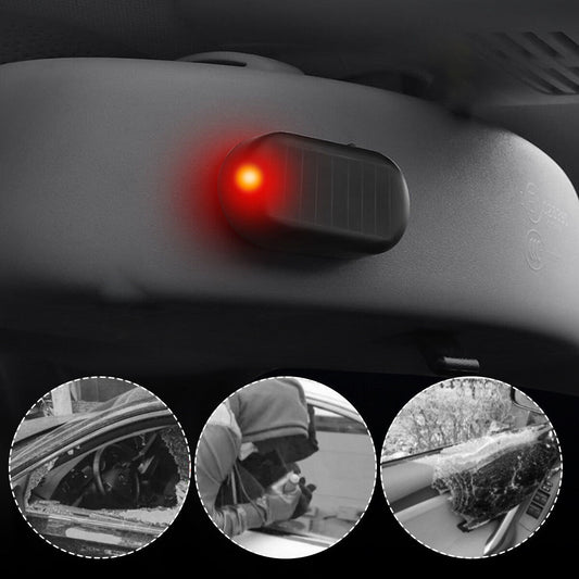 Solarbetriebene Auto-Alarm-Sicherheitsleuchte