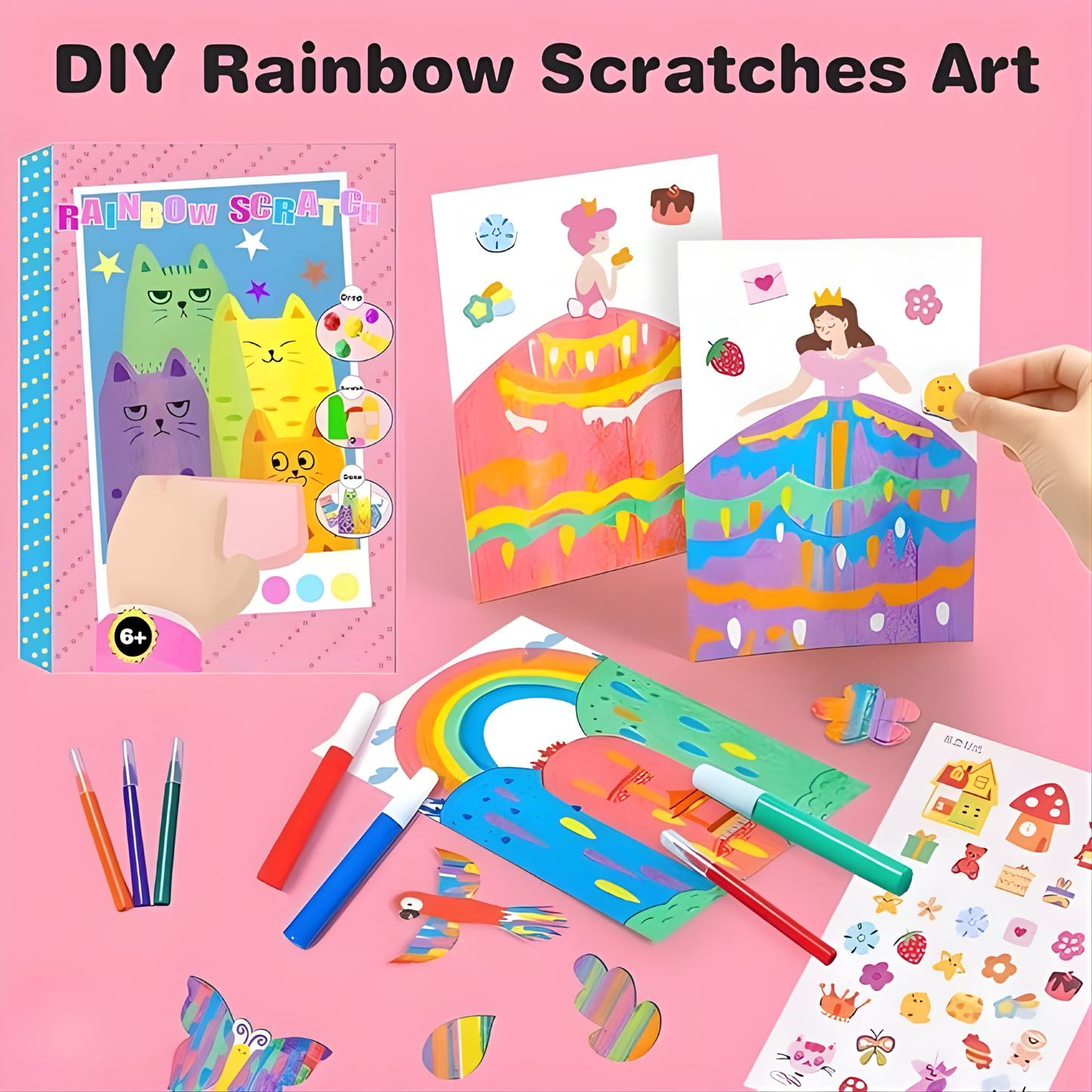 CreativeSprout - Selbstbewusstseinsfördernder, sauberer Kunstspaß für Kinder