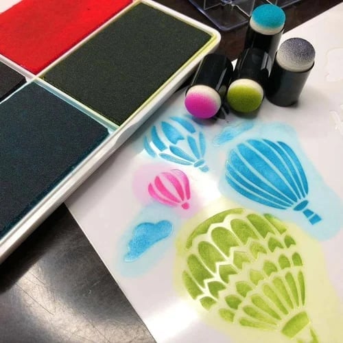 50% OFF | DazzleDab™ | DIY Sponge Finger Painting Set - incl. 20 colors