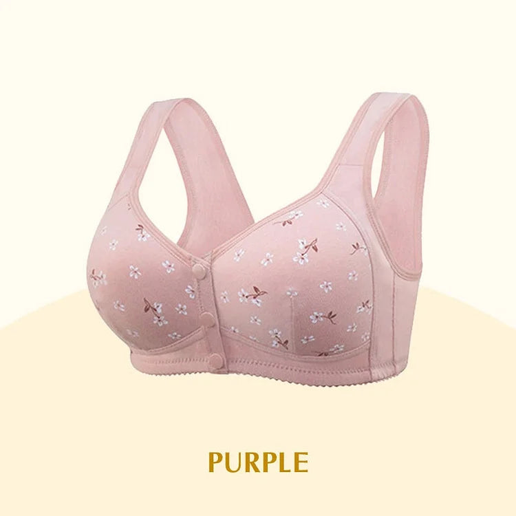 Comfort Bra™ | Stylish button-front bra