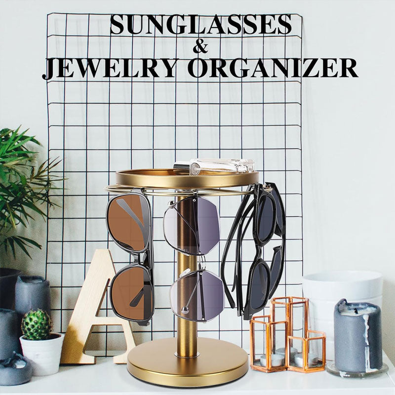 360° Drehbarer Brillenhalter - Organizer für Brillen und Schmuck
