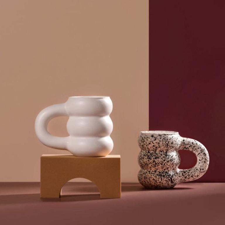Elegante Keramik Kaffeetasse