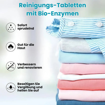 EcoCleanse™ - Organische Enzym-Reinigungstabletten für umweltfreundliche Reinigung