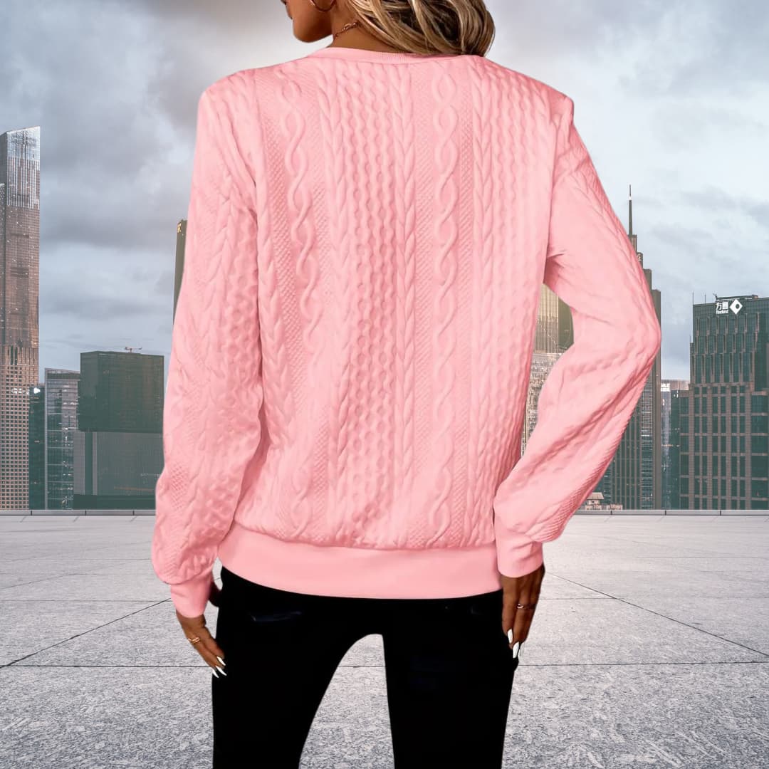 Iris™ | Stylish knitted sweater