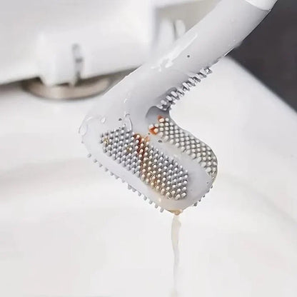 SilClean™ – Long-handled silicone toilet brush
