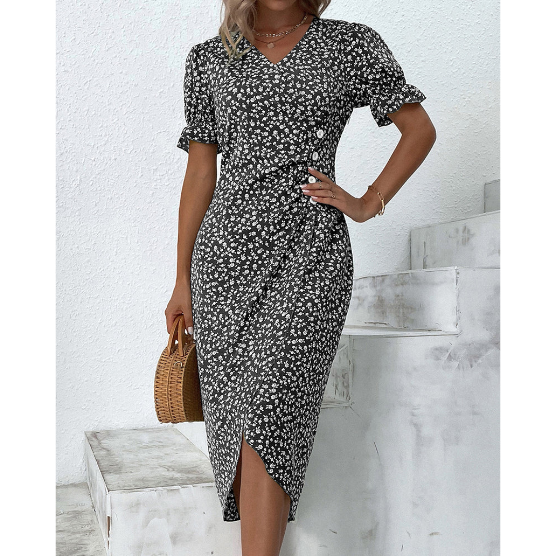 FlorenceWrap™ | Elegant wrap dress
