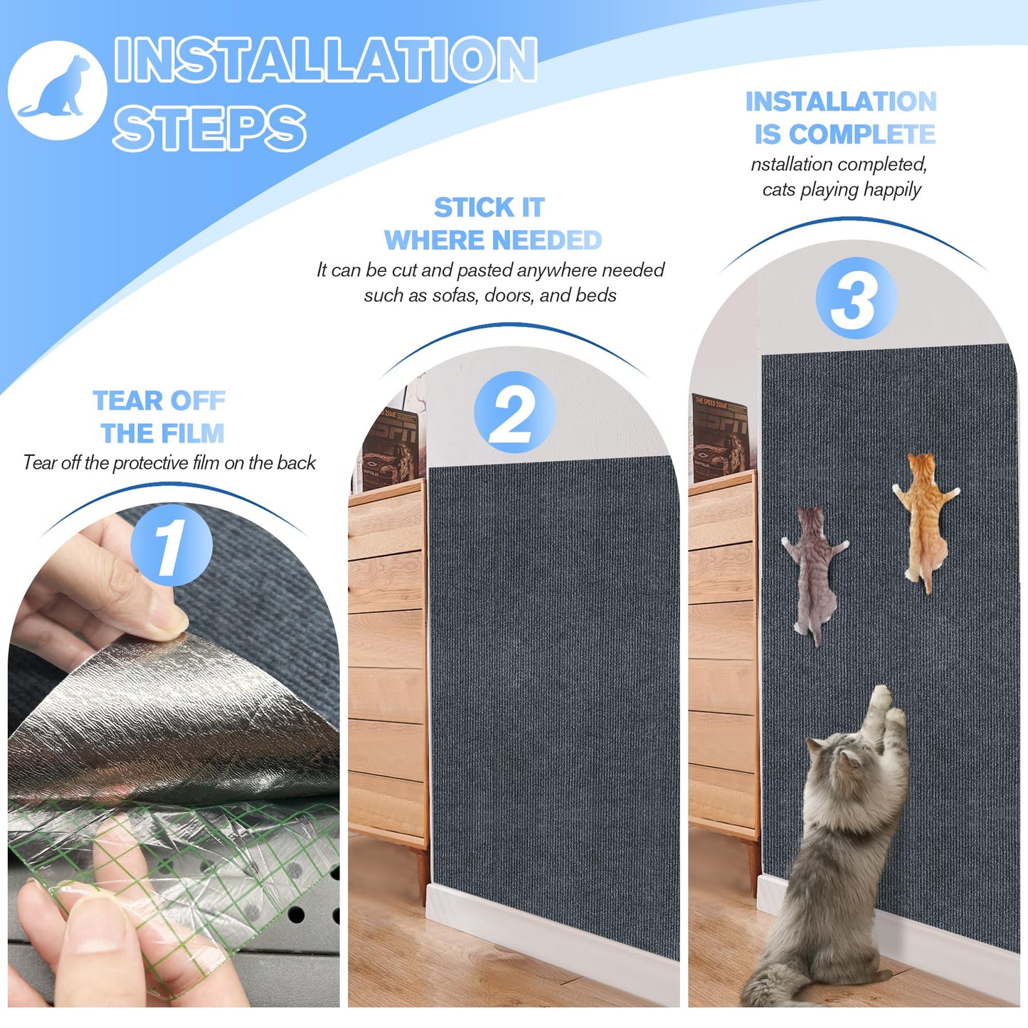 ScratchGuard - Möbel mühelos vor Katzenkrallen schützen