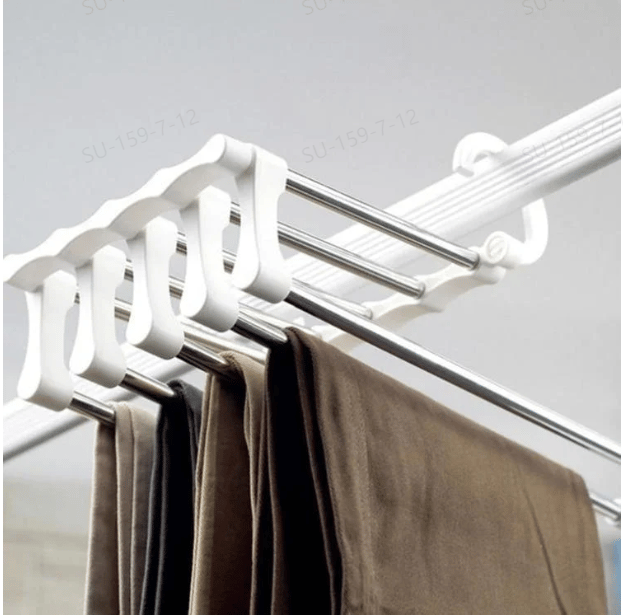 Multirack™ | 5-in-1 Magic Pants Rack - Set of 2