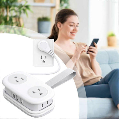 PowerNest™ - 7-in-1 Überspannungsschutz-Steckdosenleiste