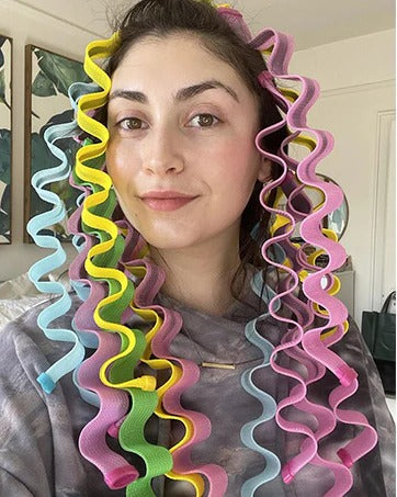 CurlSerene™ - Hitzefreies Spiralhaarband-Set