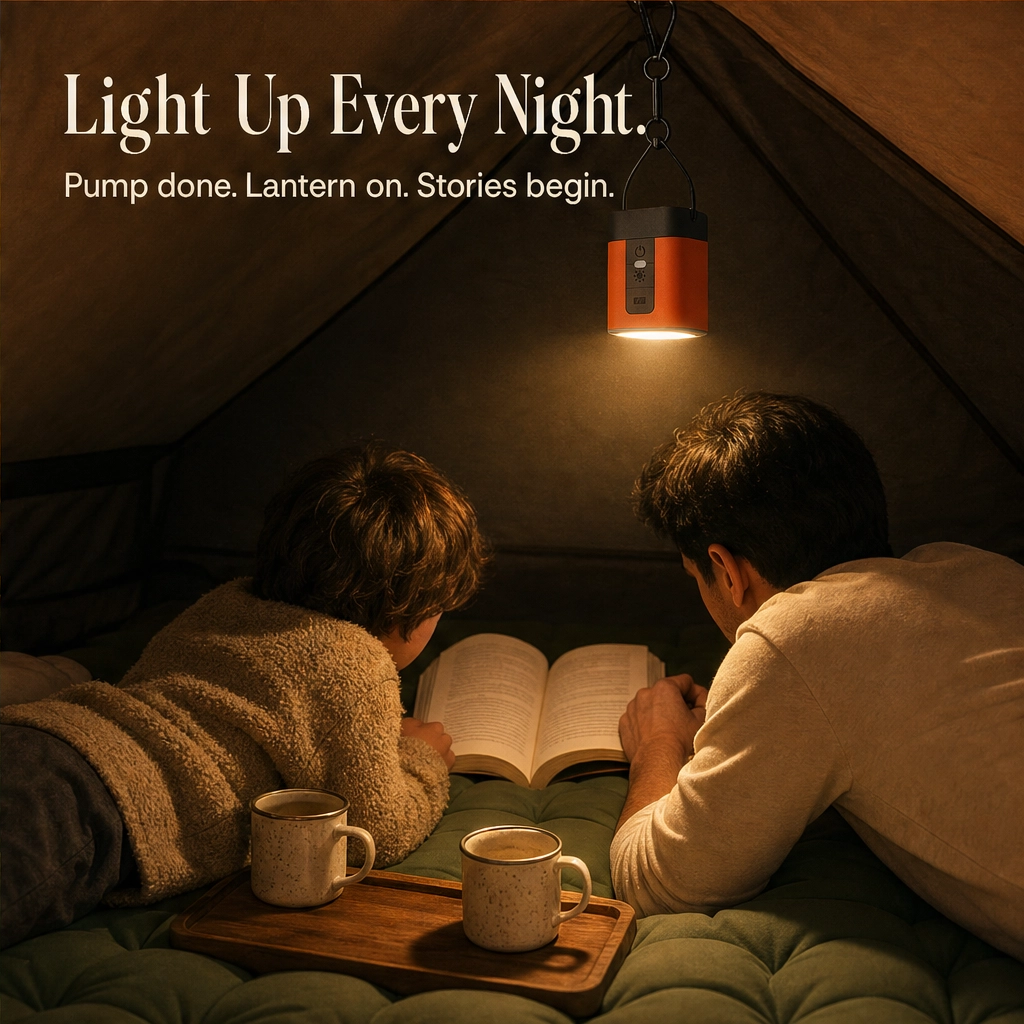 AirSwift – Schnelles Aufpusten und Entleeren von Gegenständen überall, kabellos
