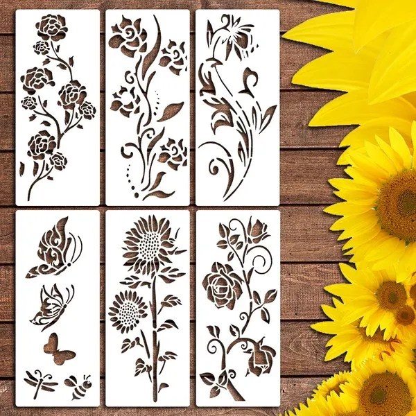 50% off | FlowerCraft™ - Large Decorative Flower Stencils [Last Day Discount] 