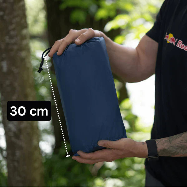 SleepCamp™ | Quick-inflating mattress with integrated pillow