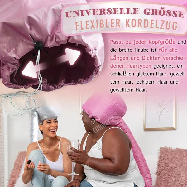 DryCap™ – Portable Hair Dryer Cap with Hood