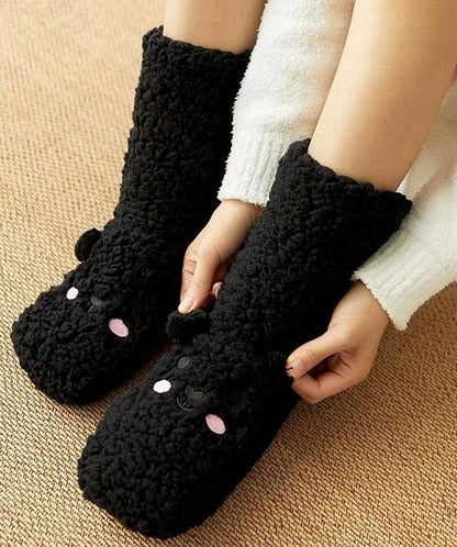 Fluffy™ | thick velvet fleece bear unisex socks