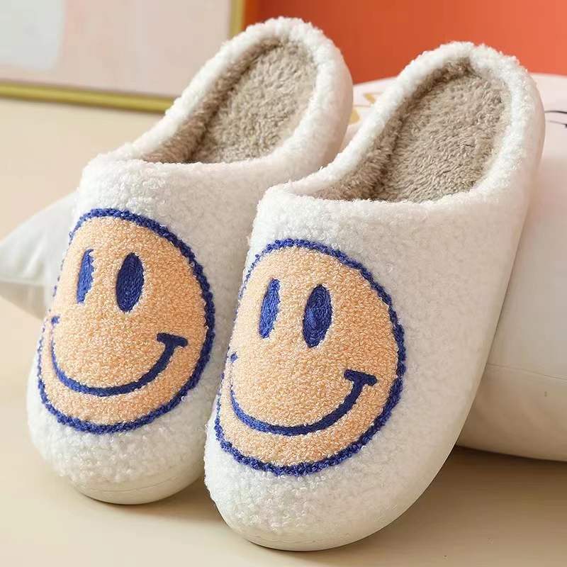 Footwear™ | Slippers with smiley face