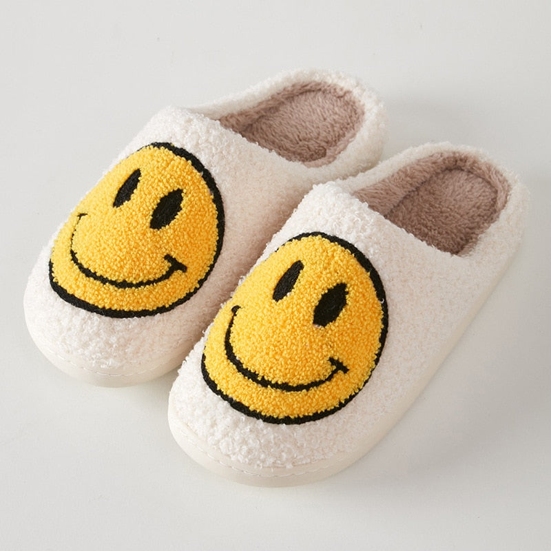 Footwear™ | Slippers with smiley face