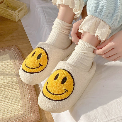 Footwear™ | Slippers with smiley face