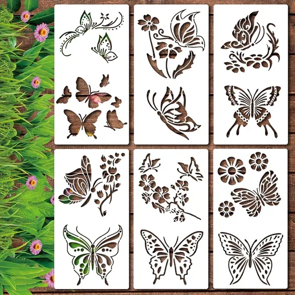50% off | FlowerCraft™ - Large Decorative Flower Stencils [Last Day Discount] 