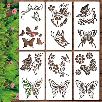 50% off | FlowerCraft™ - Large Decorative Flower Stencils [Last Day Discount] 