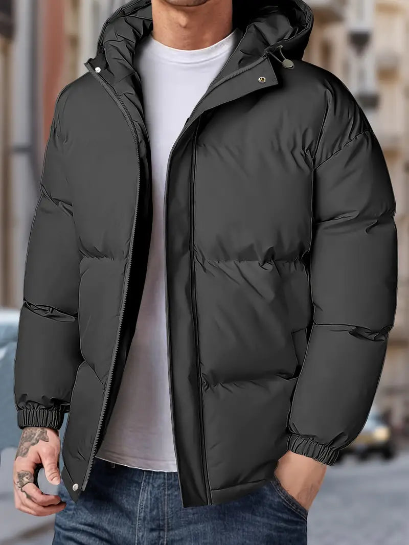 WarmGuard™ - Men's Hooded Winter Jacket | Windproof and comfortable
