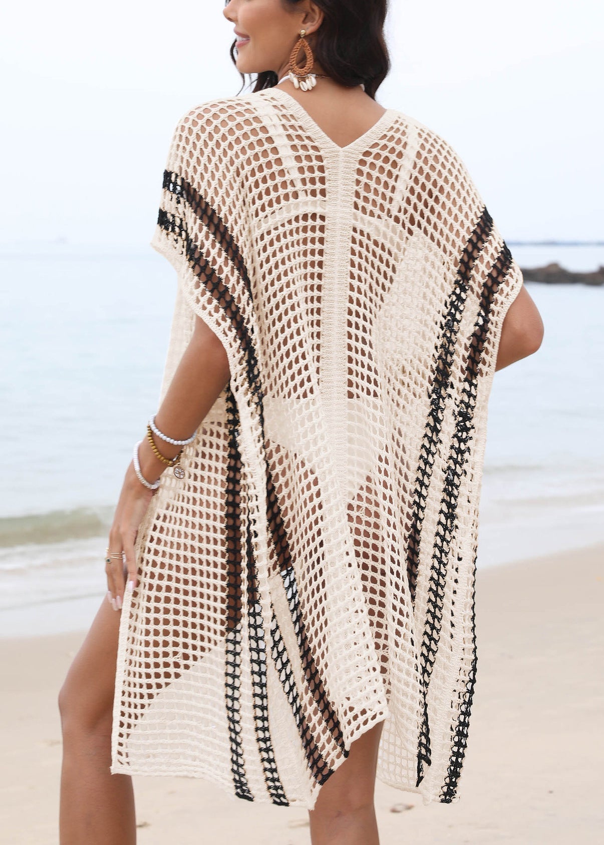 Lunáya™ – Boho beach dress in white