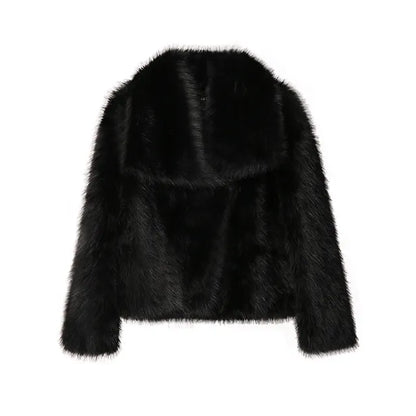 Axela™ | Elegant women's fur coat for stylish winter fashion 2024