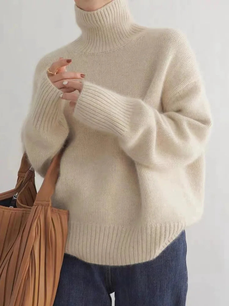 Jasmin™ | Cozy turtleneck sweater