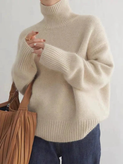 Jasmin™ | Cozy turtleneck sweater