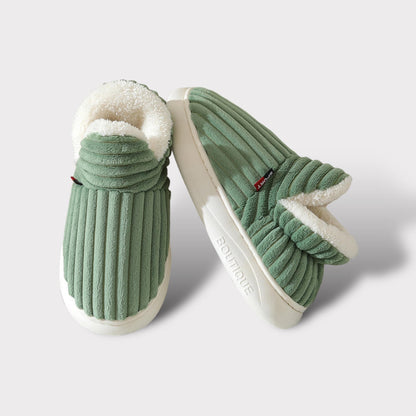 50% off | CozyComfort™ - Therapeutic Fuzzy Fleece Winter Slippers [Last Day Discount] 