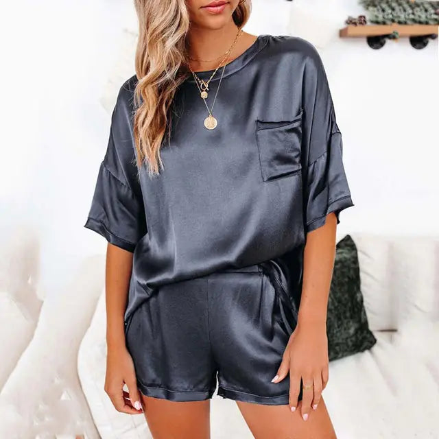 Viola™ | Satin Two-Piece Set