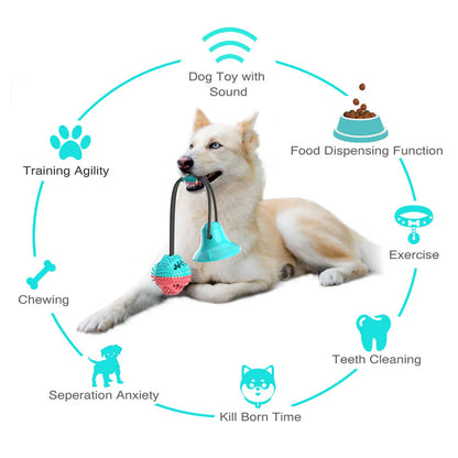 ChewMaster™ – Interactive Dog Toy with Suction Cup