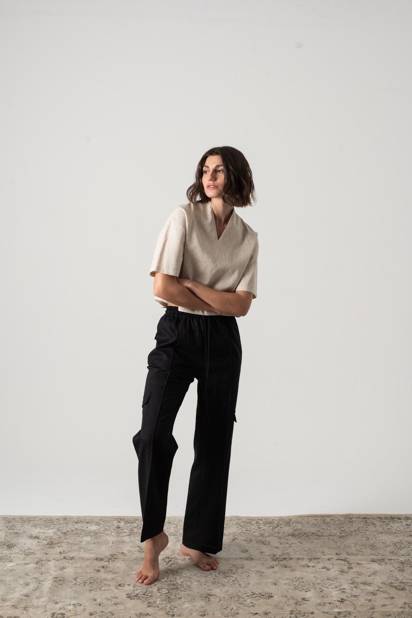 Emil™ – Linen Top in Natural