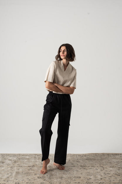 Emil™ – Linen Top in Natural