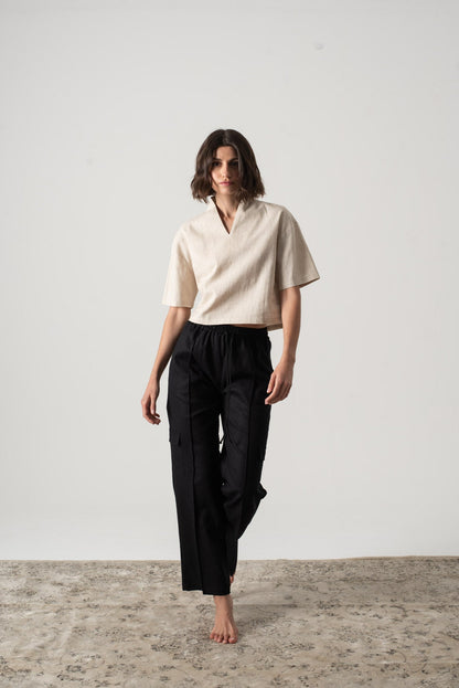 Emil™ – Linen Top in Natural
