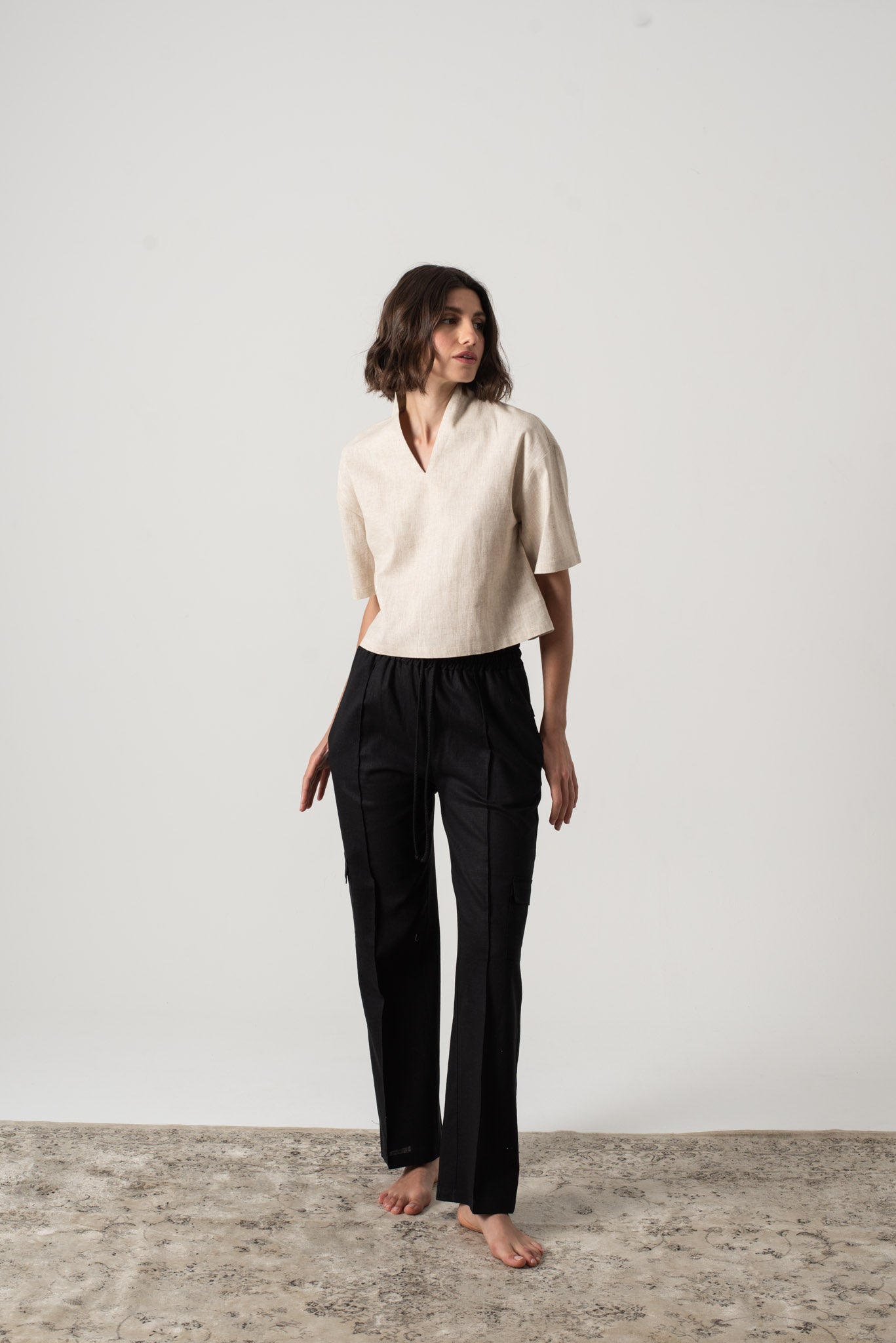 Emil™ – Linen Top in Natural