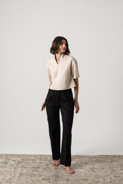 Emil™ – Linen Top in Natural