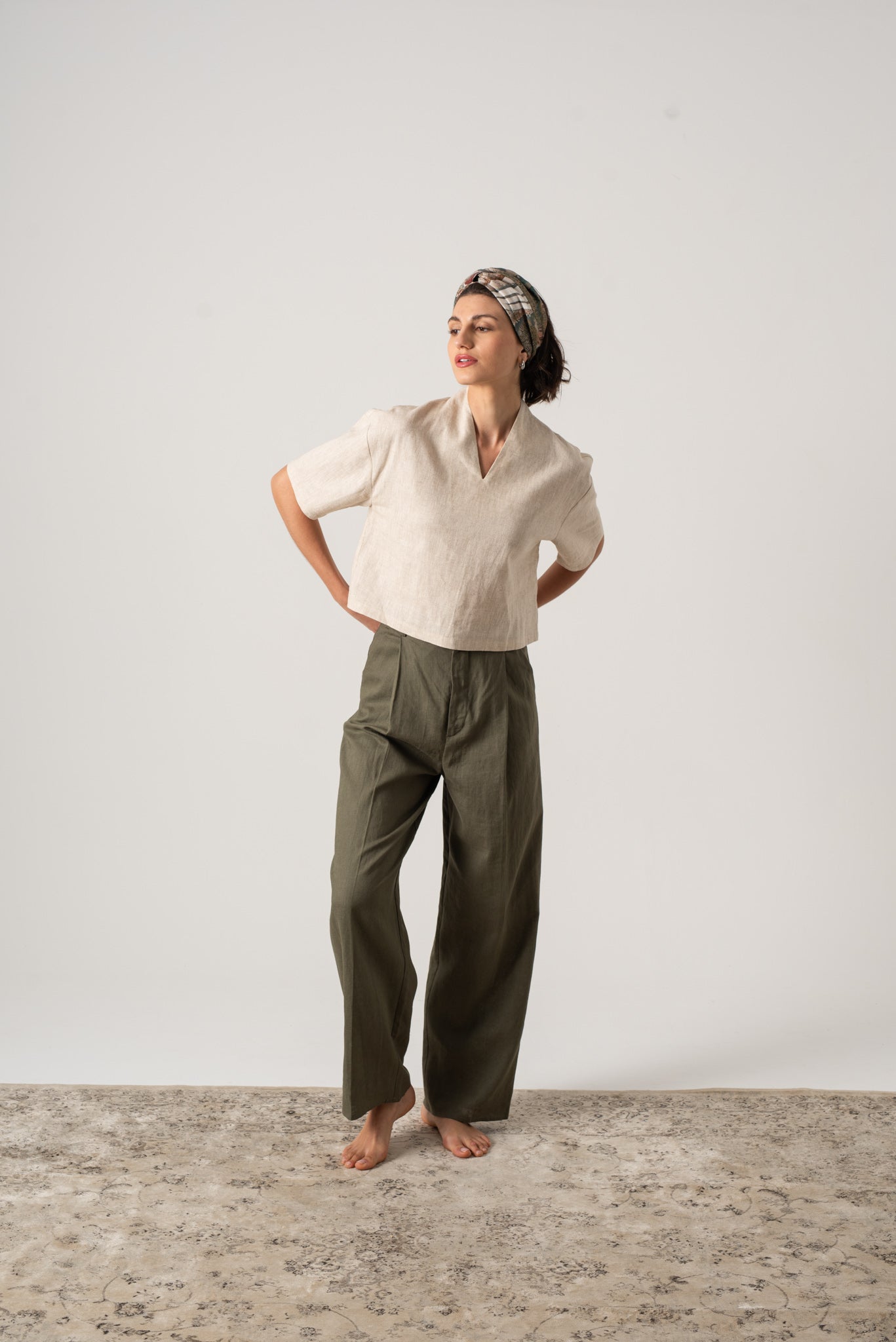 Emil™ – Linen Top in Natural
