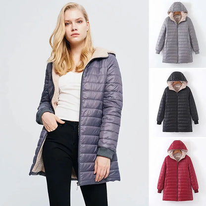 50% off | Emilia™ | Women's Fleece-Lined Hooded Jacket