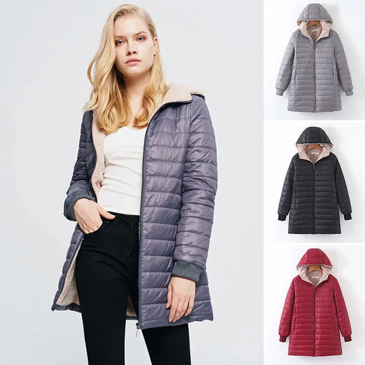 50% off | Emilia™ | Women's Fleece-Lined Hooded Jacket