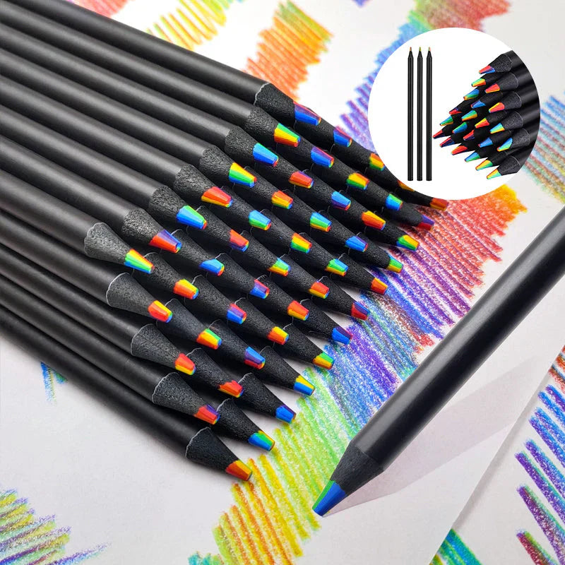 ColorWhirl™ – Rainbow colored pencil with 7 colors